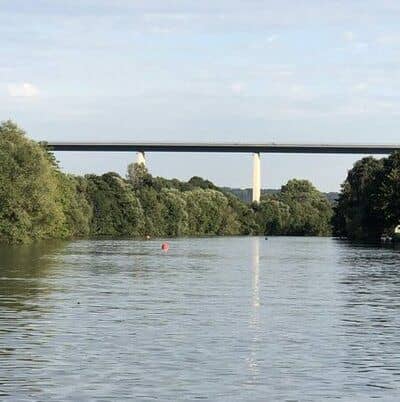 Die Ruhrbruecke bei Mintard