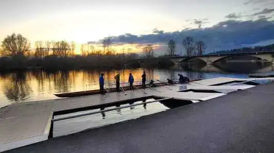 Abendstimmung am Steg